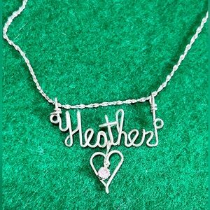 Vintage Heather Necklace
